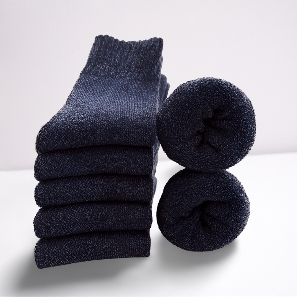 Andris - termo vilnas zeķes (5 pāri)