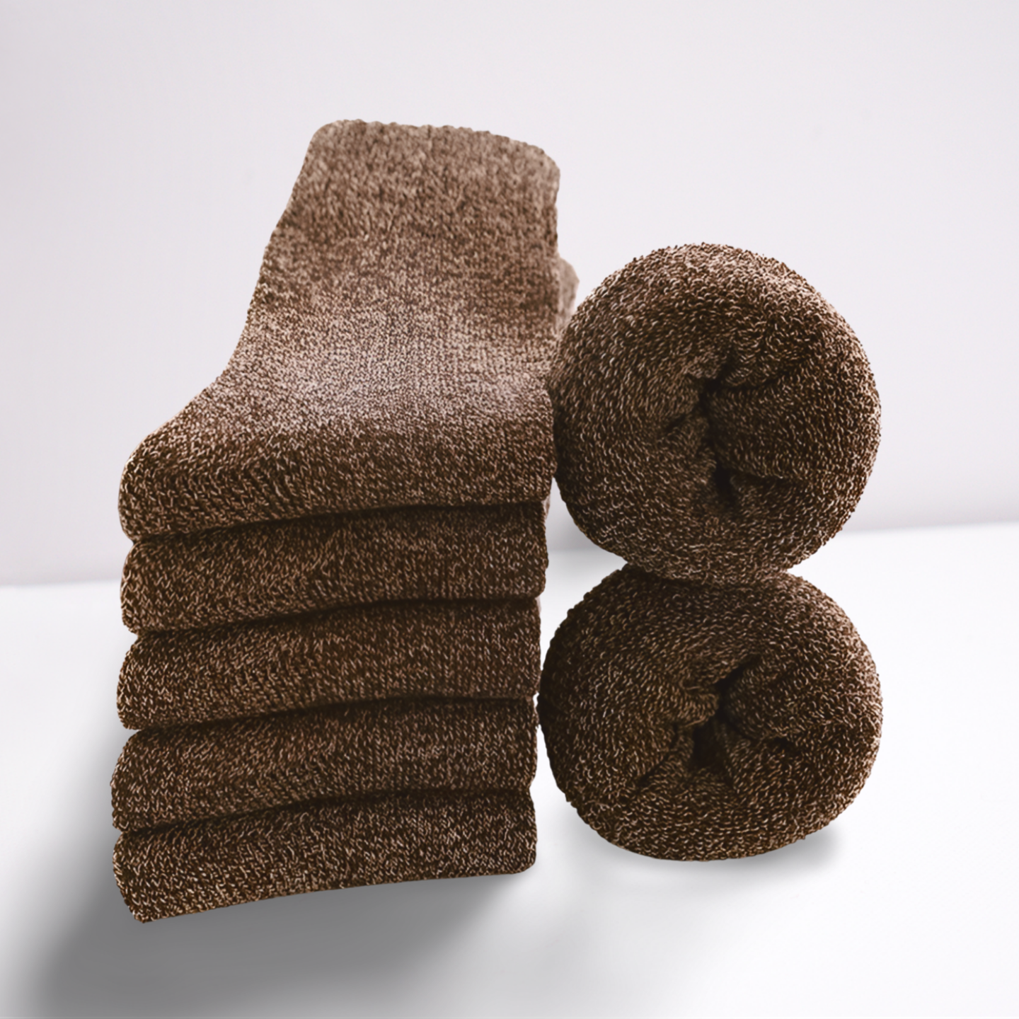 Andris - termo vilnas zeķes (5 pāri)