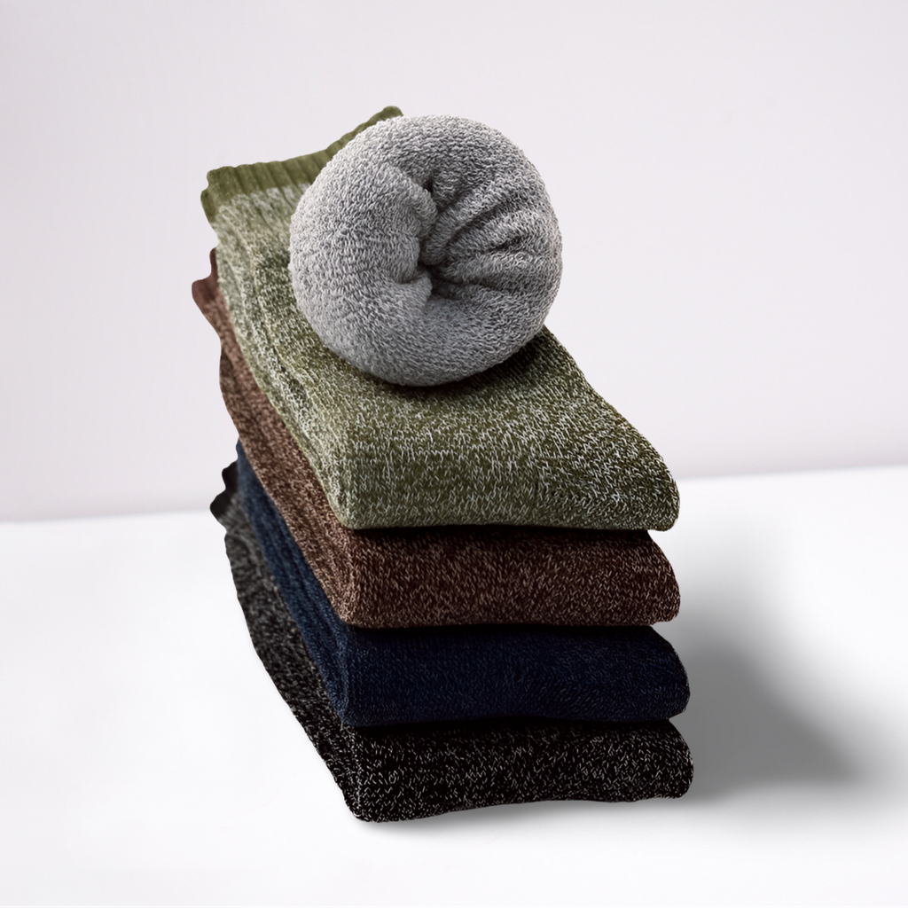 Andris - termo vilnas zeķes (5 pāri)