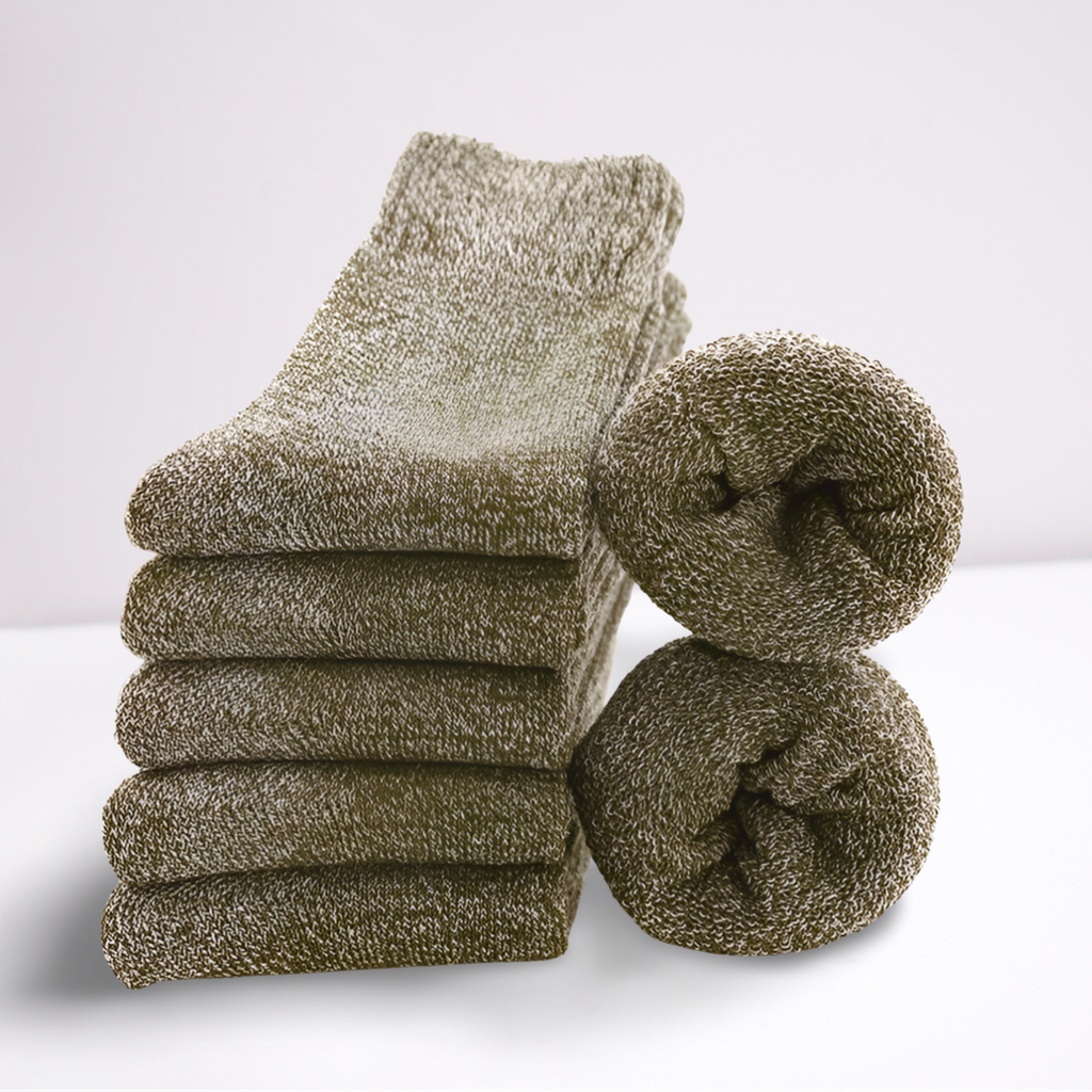 Andris - termo vilnas zeķes (5 pāri)