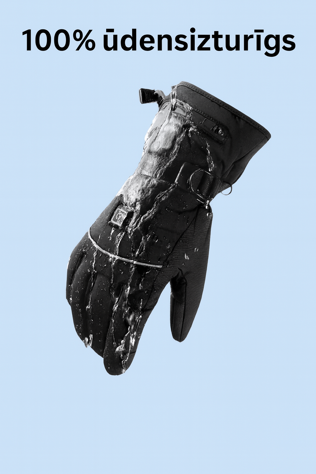 Dagnis - uzlādējamie sildāmie cimdi (+2 bezmaksas baterijas)