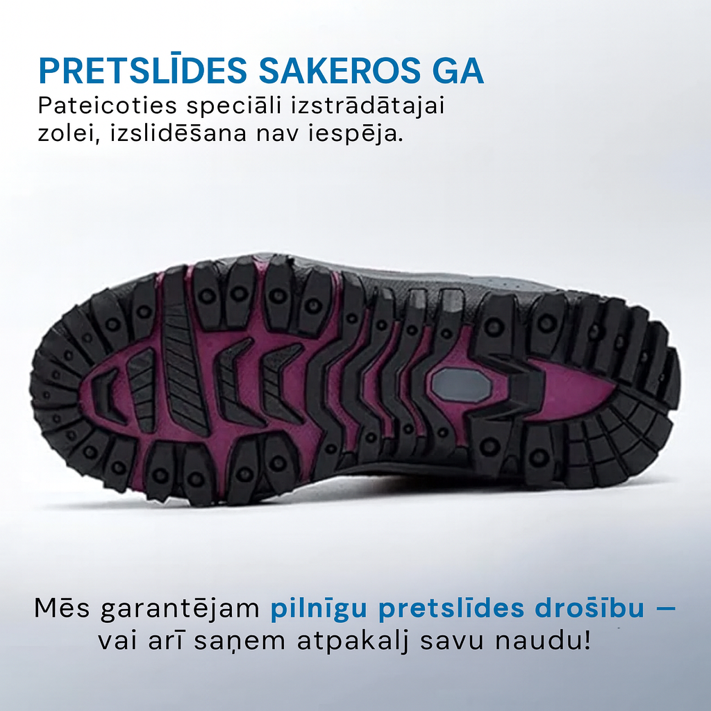 Dailors - Pret-Slīdes Ziemas Apavi