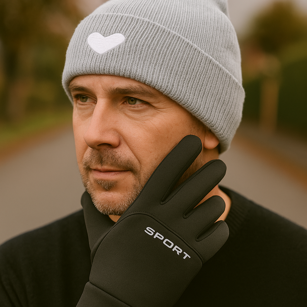 Marta - adīta cepure ar sirsniņu