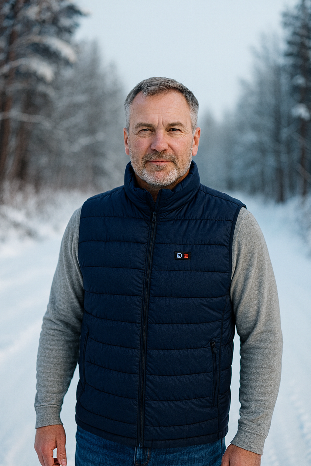 Edvīns - uzlādējamā siltuma veste