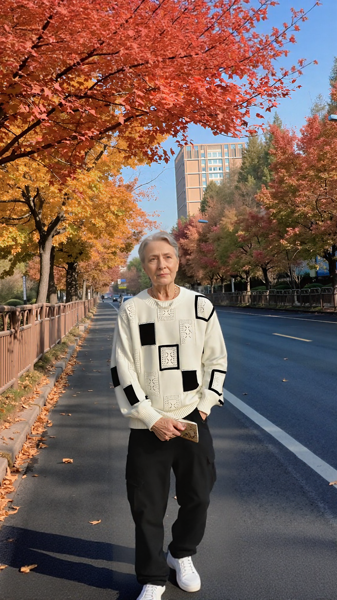 Elvīra - adītā trikotāžas džemperis