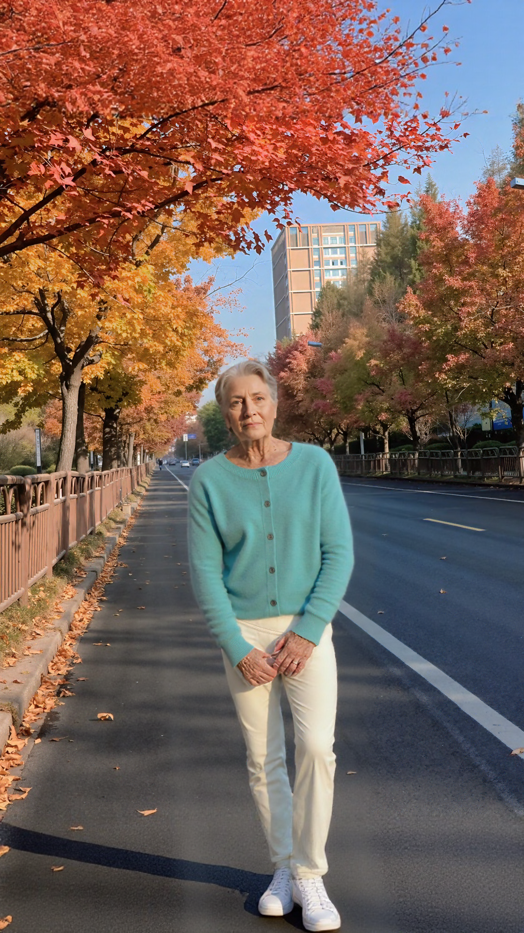 Maija - vilnas sieviešu džemperis ar pogām