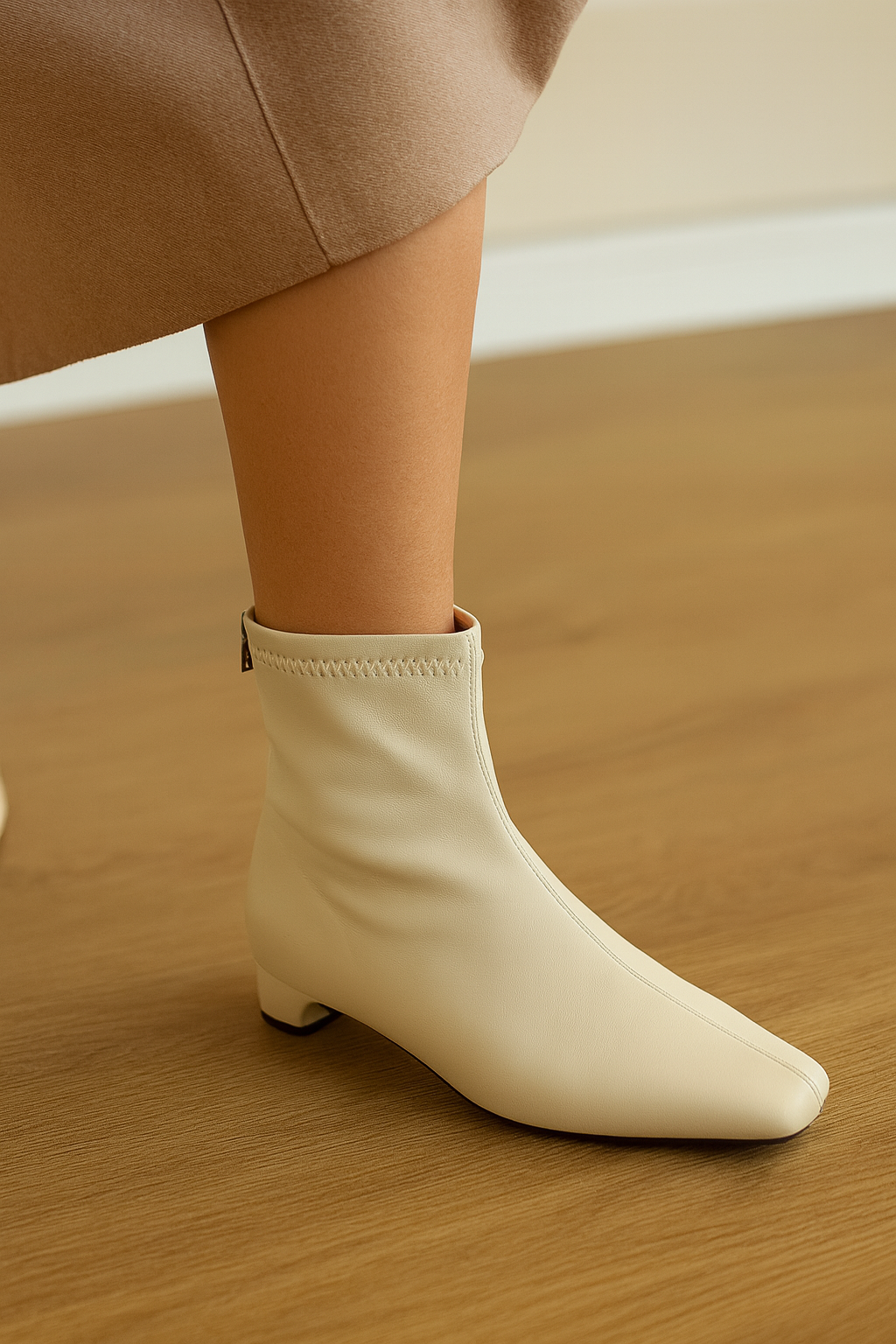 Marita - ādas potīšu zābaki