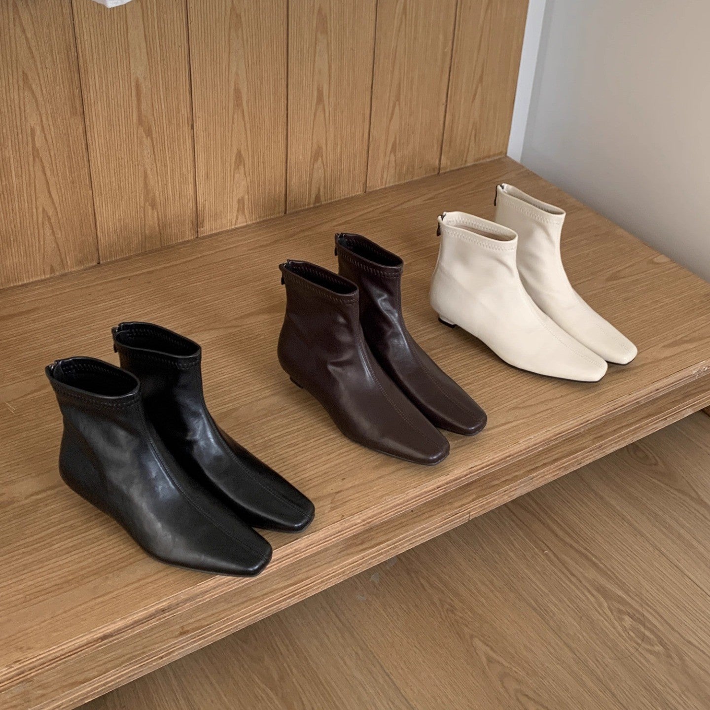 Marita - ādas potīšu zābaki