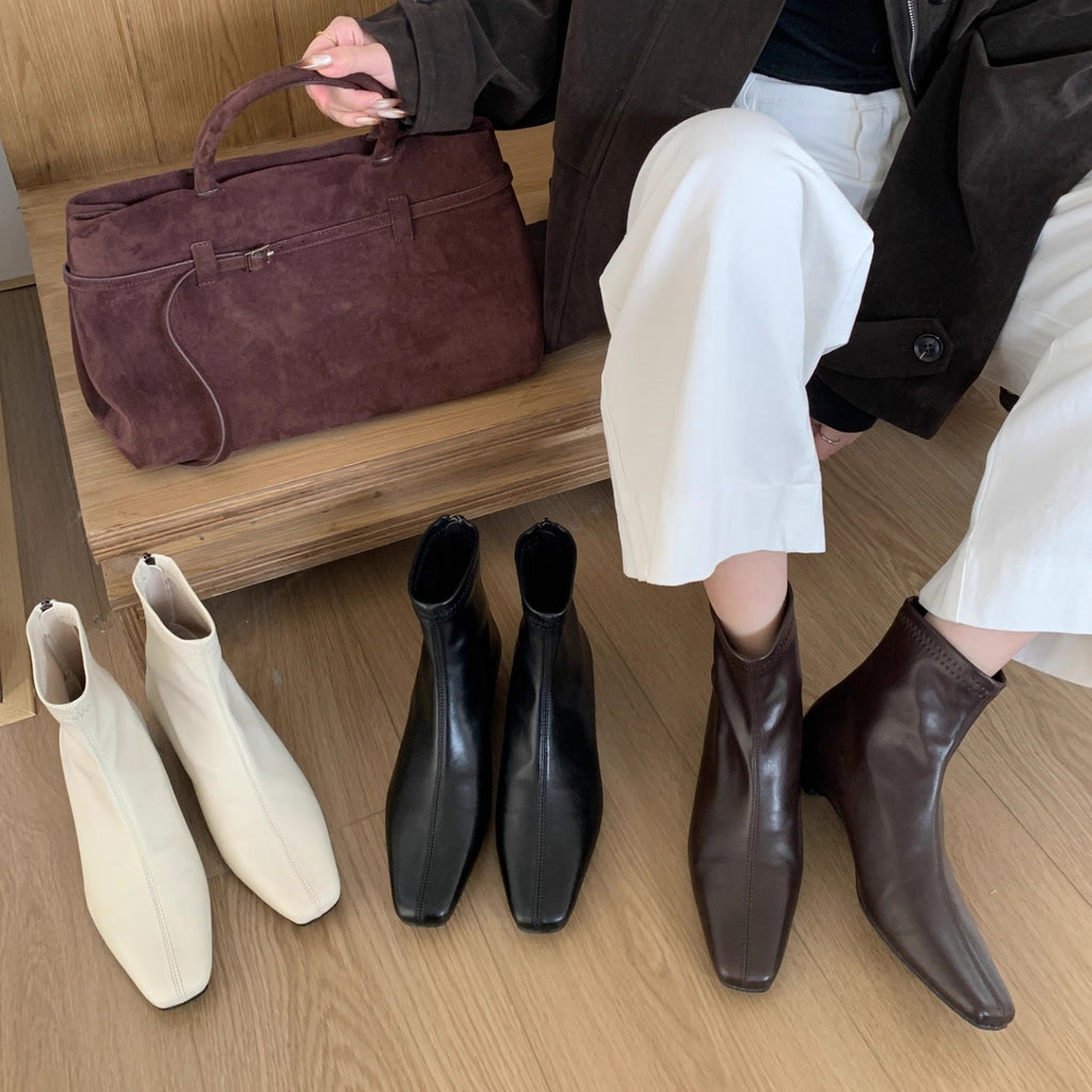 Marita - ādas potīšu zābaki