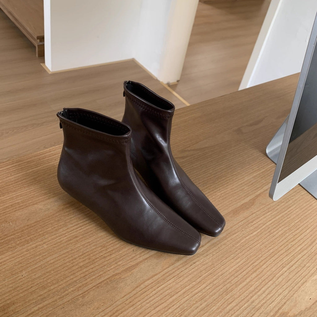 Marita - ādas potīšu zābaki