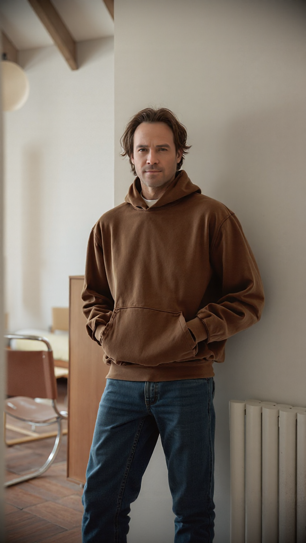 Rainers - kokvilnas brīvā stila hūdijs