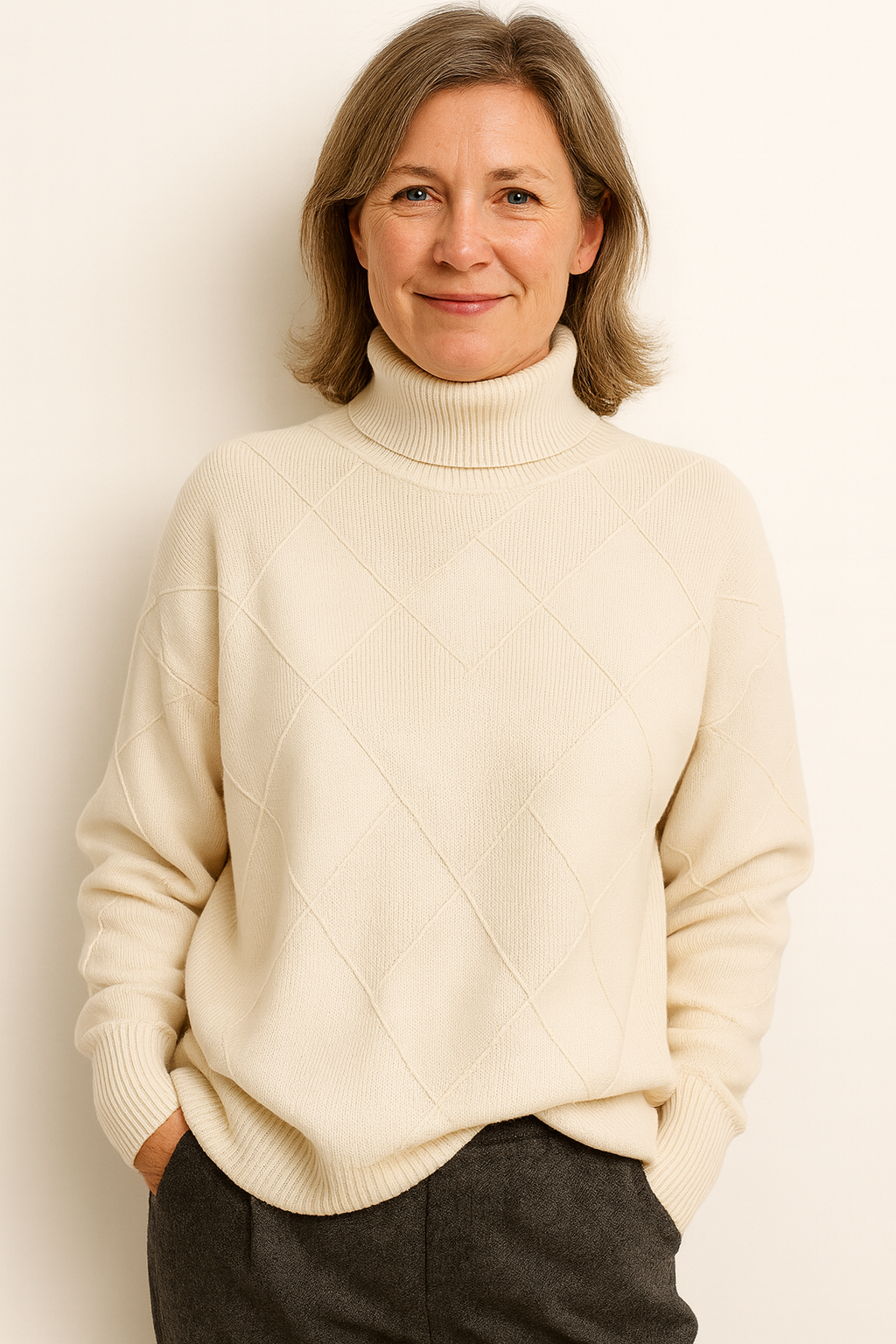 Džemperis ar augstu kaklu