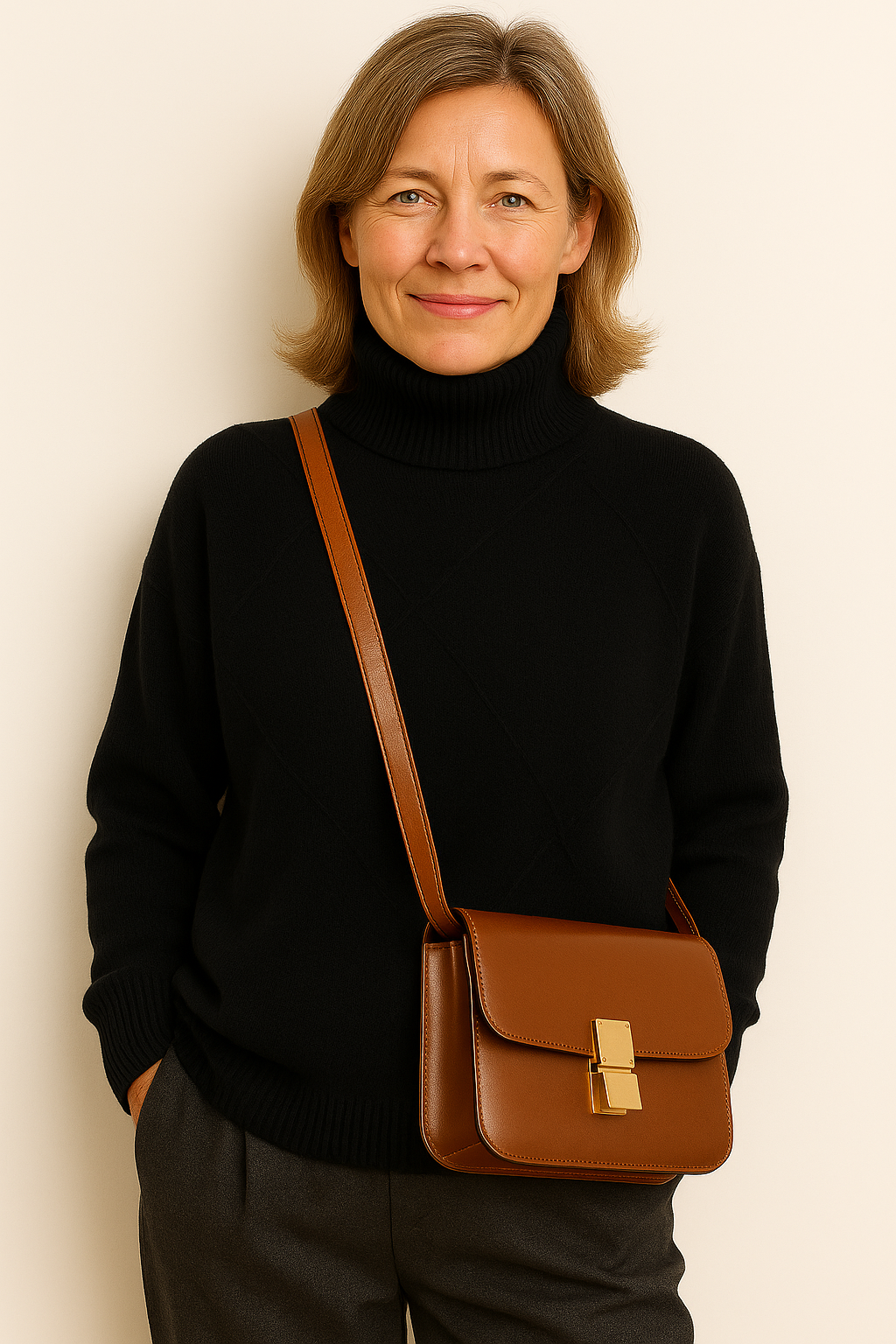 Džemperis ar augstu kaklu