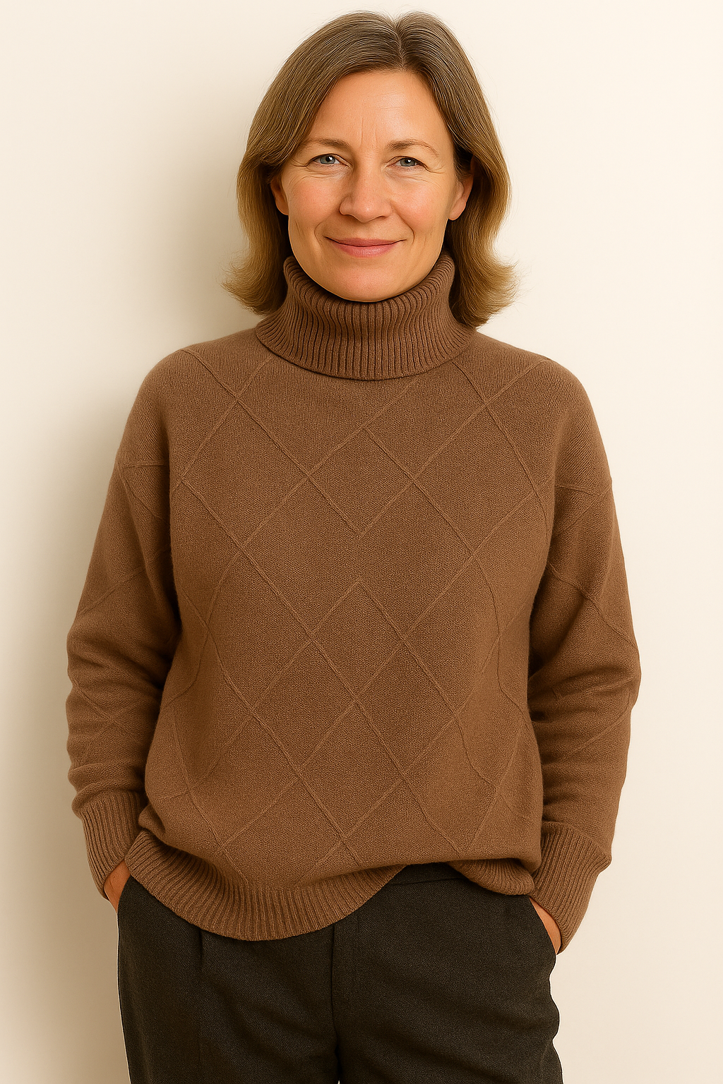 Džemperis ar augstu kaklu