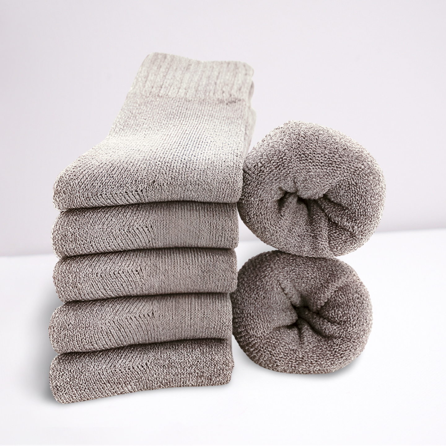 Andris - termo vilnas zeķes (5 pāri)