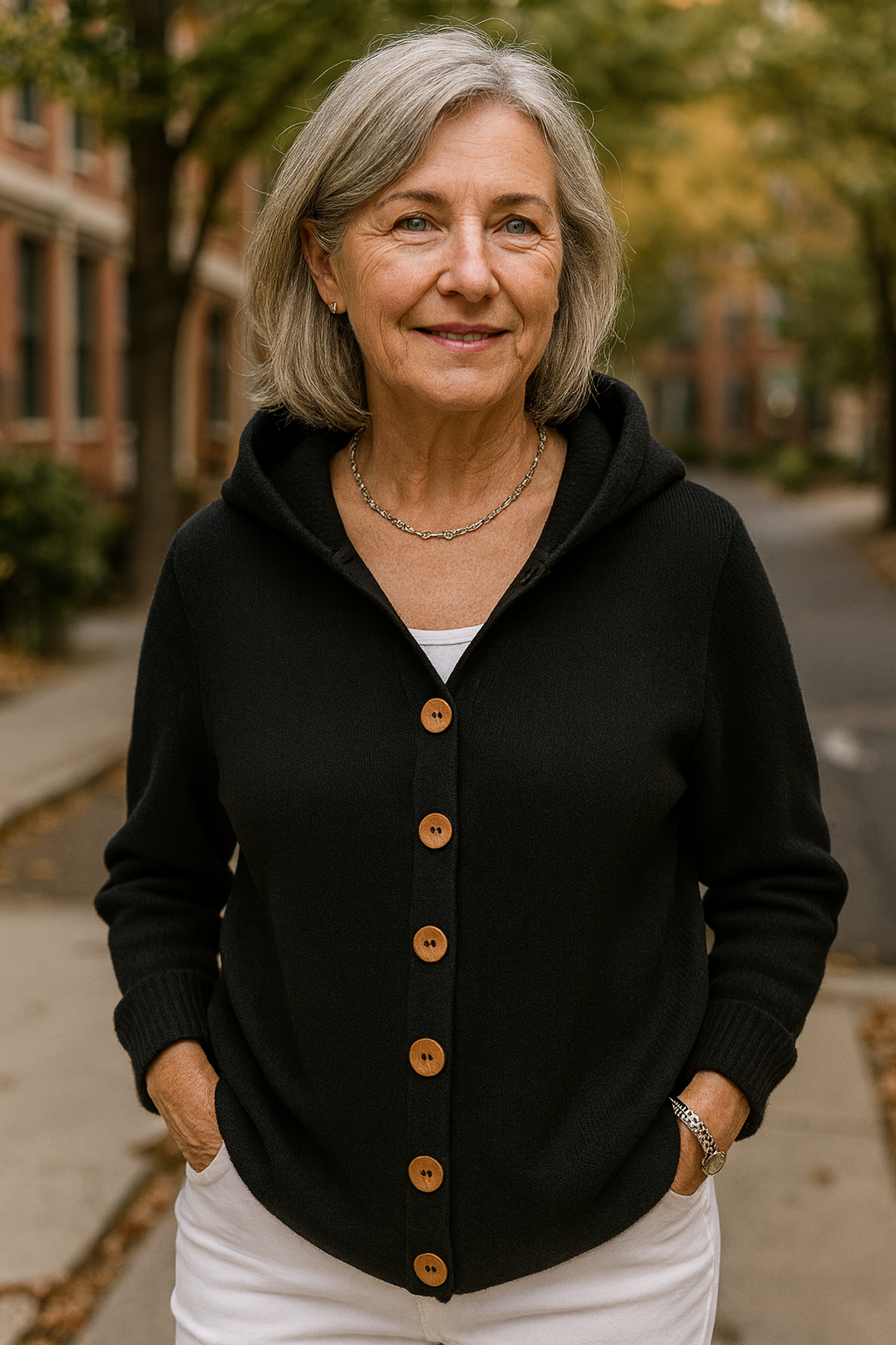 Pogājamais kapuces džemperis